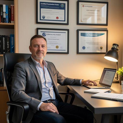 Ein Bild eines Computerbildschirms mit Netzwerkdiagrammen zur Darstellung von Sicherheitsarchitekturen.