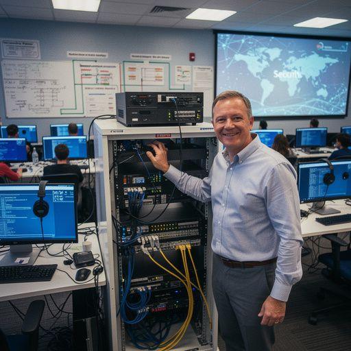 Ein Diagramm, das verschiedene Arten von Cyberangriffen und ihre Abwehrmaßnahmen zeigt.